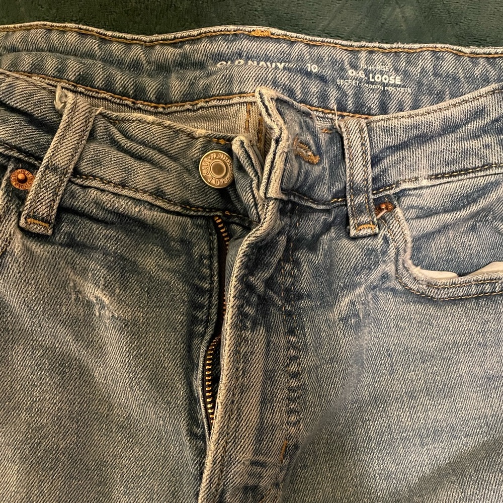 Old Navy High Rise Straight Jeans - Picture 4 of 4